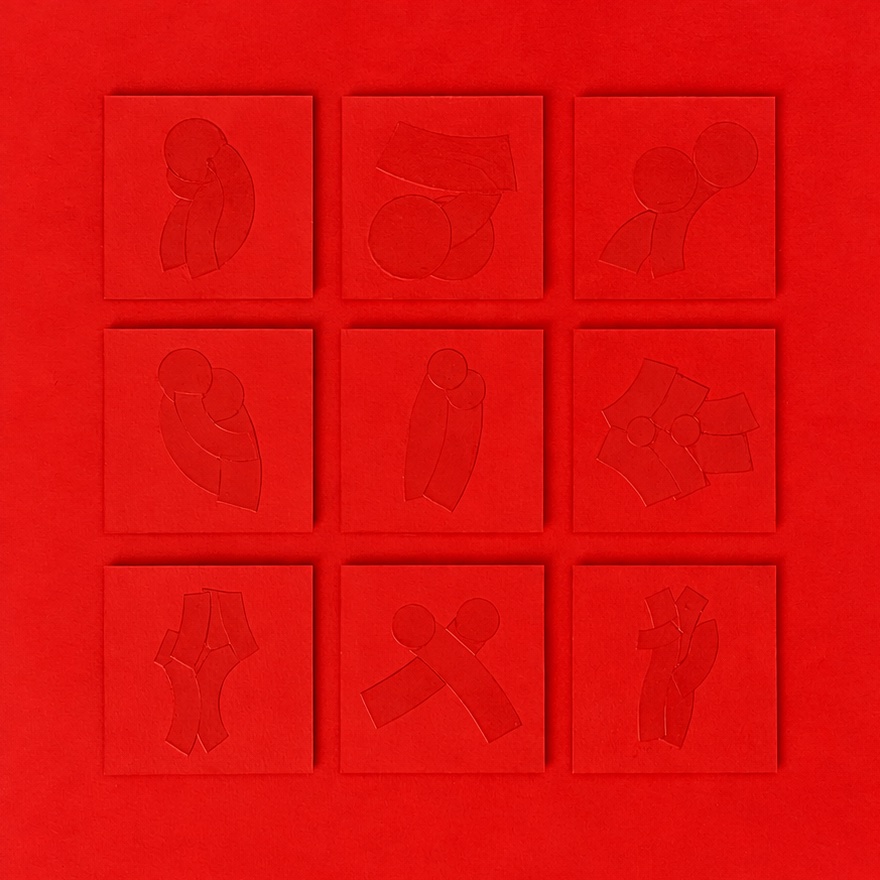 Abrazos — Abrazos — rojo